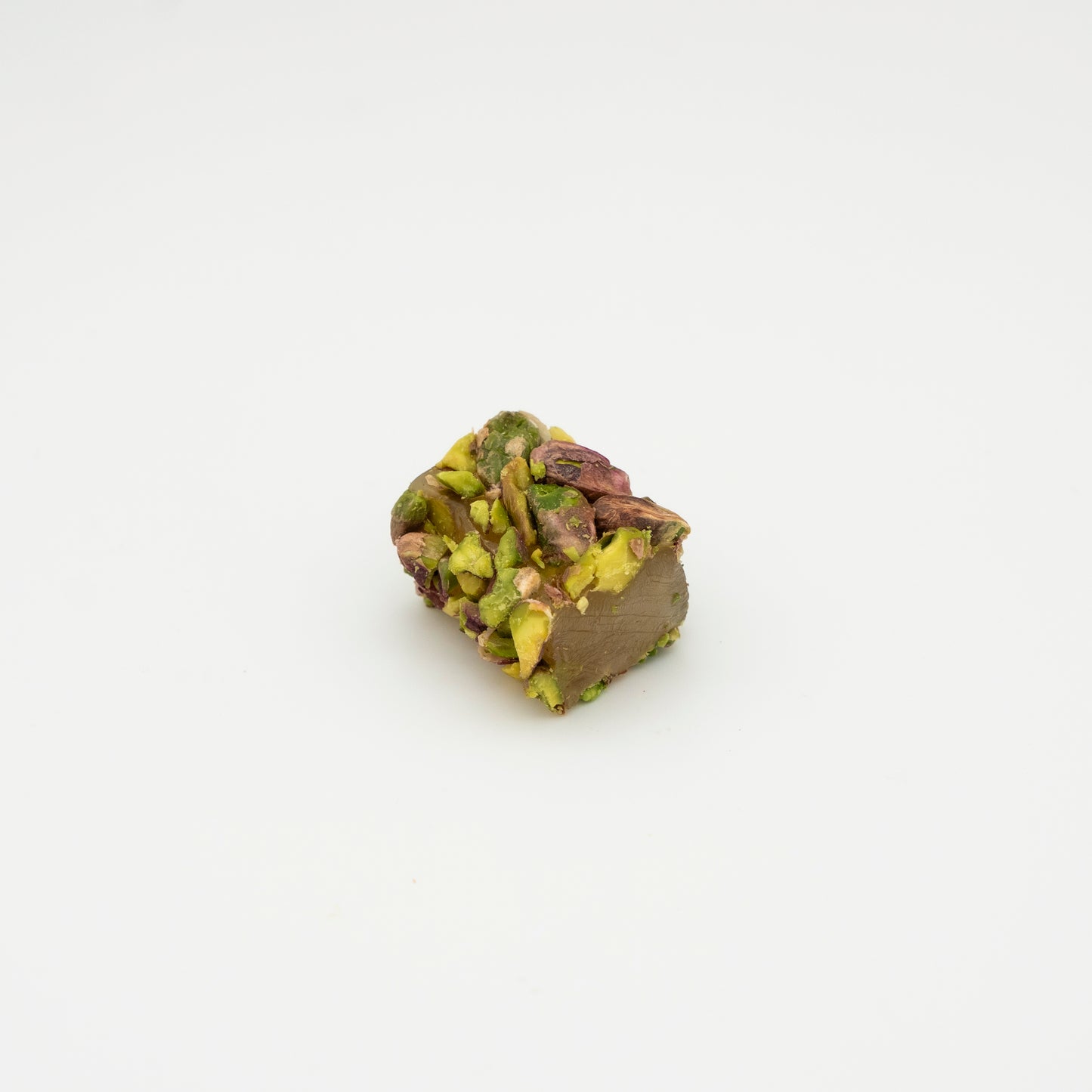 Whole pistachio wrapped with honey paste filling 