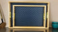 Luxury Bamboo & Navy Rectangle Tray Set – 10 Pieces (2lb)