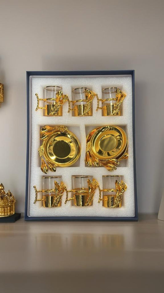 Luxury Gold Tea Set – 24K Gold