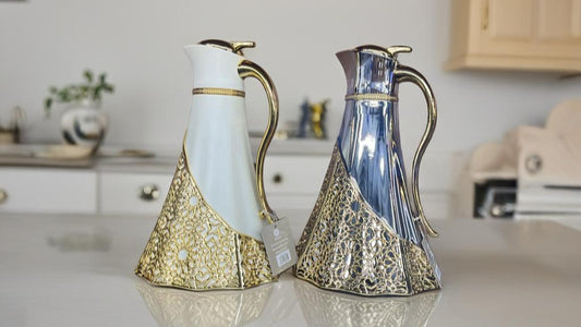 Elegant Thermos Set – Salt & Pepper Design