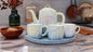 Iridescent Porcelain Tea Set