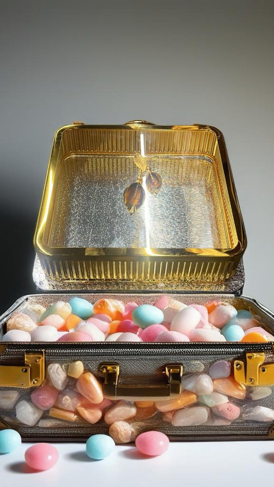 Luxury Golden Candy Holder